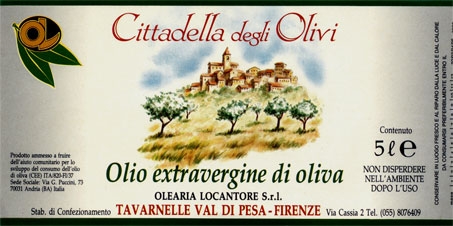 Etichetta etichette olio extravergine di oliva daniele